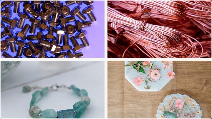 Material route planning for wholesale jewelry buyers