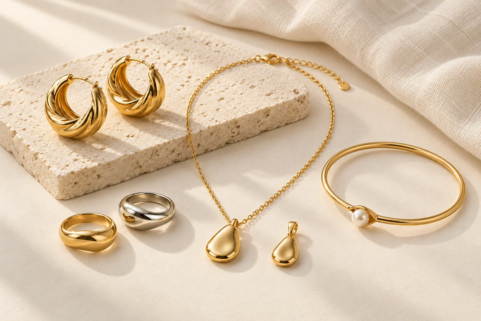 Jewelry collection category illustration