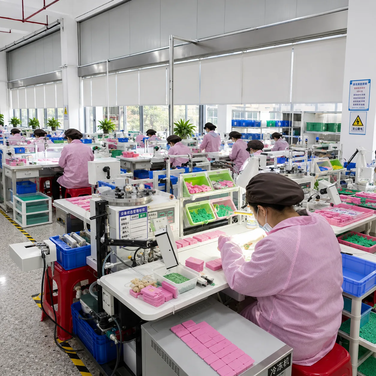 YUNGSHANG jewelry production line in Qingdao