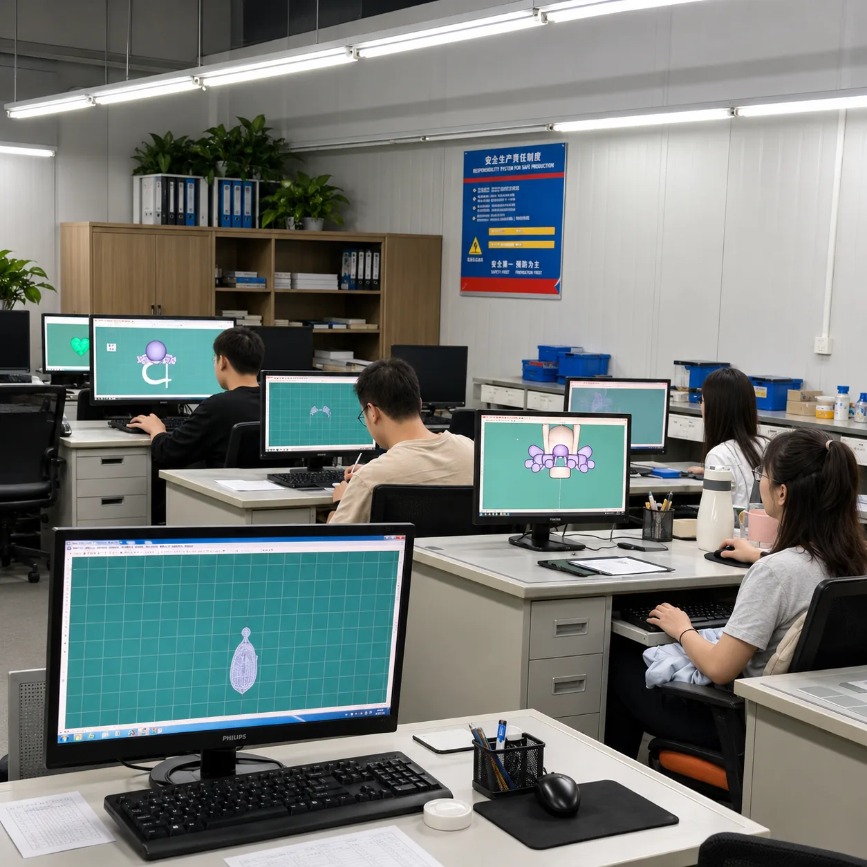 YUNGSHANG jewelry CAD design team developing custom styles