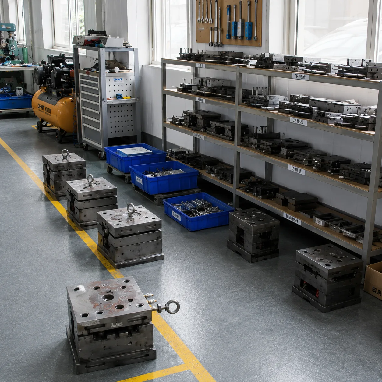 Mold and tooling management at YUNGSHANG jewelry factory
