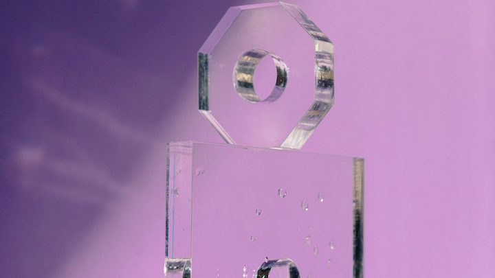 Acrylic custom jewelry material route