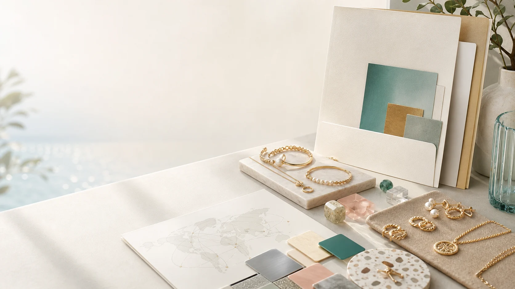 Jewelry, materials and collection planning references