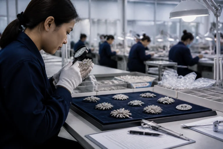 How to Evaluate a Silver Brooch Wholesale Factory for B2B Orders